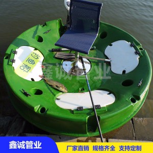 鑫誠管業(yè)加工定制滾塑圓形釣魚船 路亞釣魚船 水上游艇