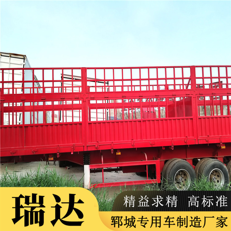 大型倉欄車銷售 菏澤13米倉欄車生產廠家 支持定制